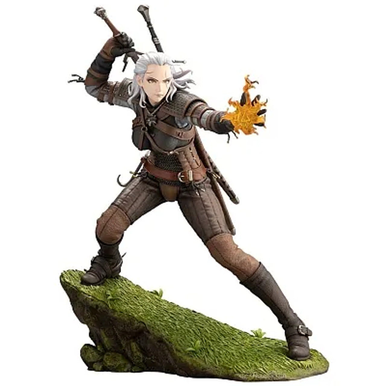 Kotobukiya SV337 1:7 The Witcher Bishoujo Geralt PVC Pre-Painted Figure