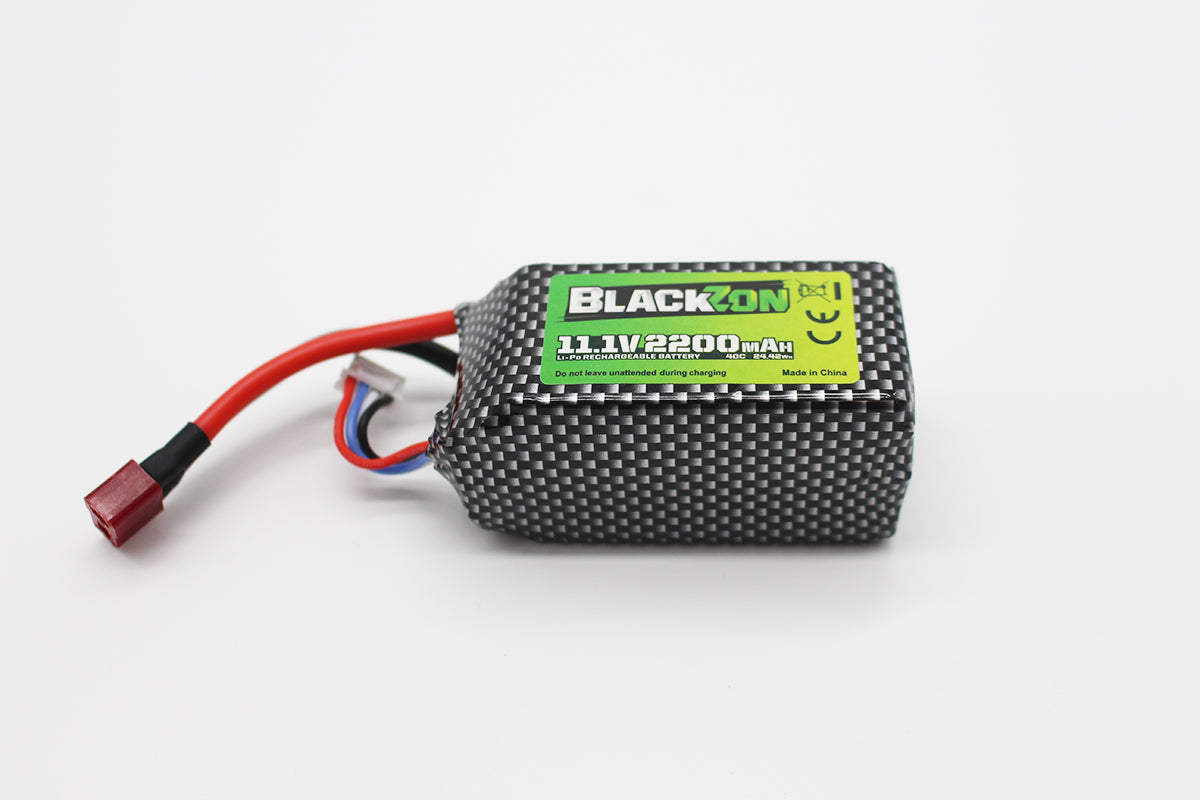 BlackZon 540248 11.1V 1800mAh Battery Pack with T-Plug