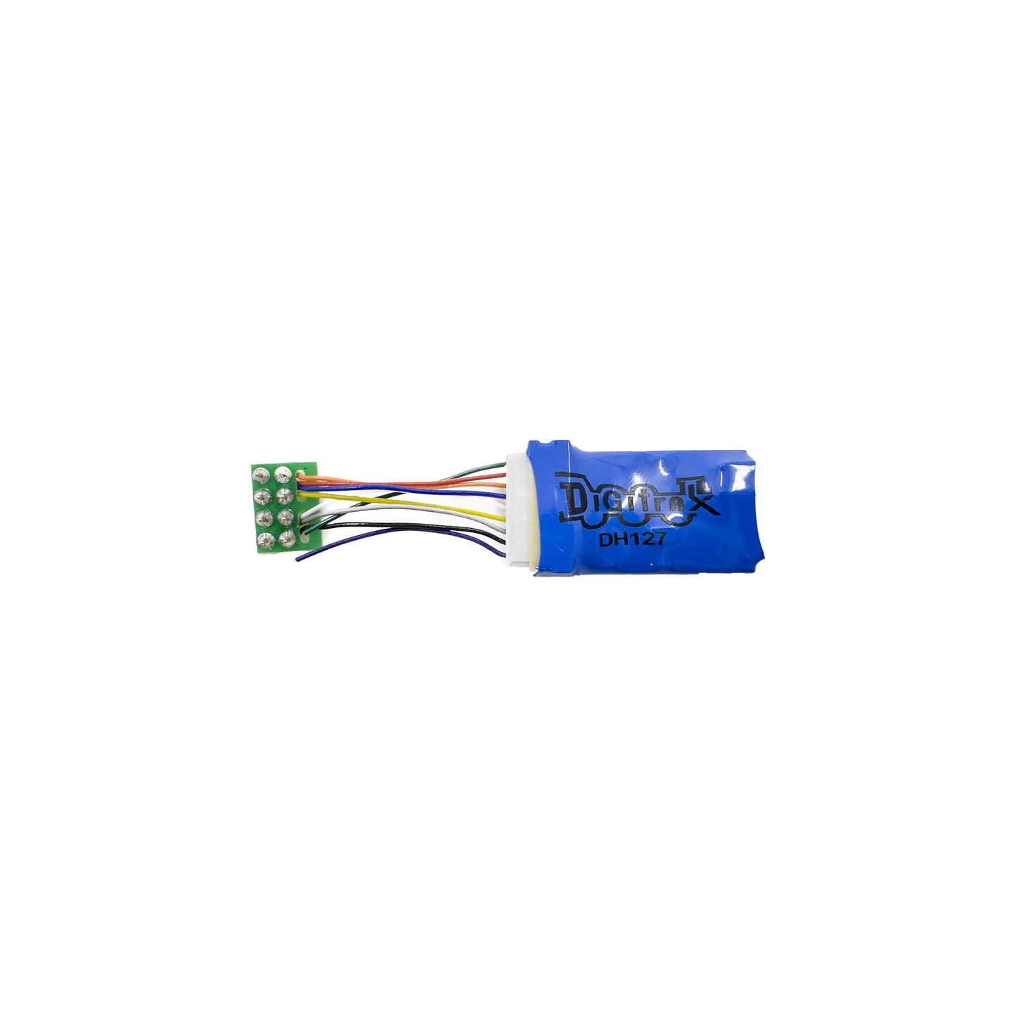 Digitrax DH127PS HO Economy Decoder with Digitrax Easy Connect 1.0” Harness