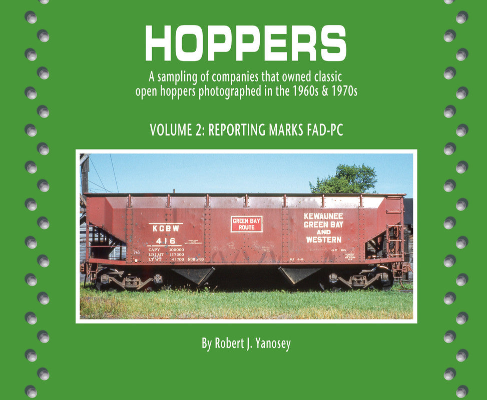Morning Sun Books 8509 Hoppers Volume 2: Reporting Marks FAD-PC Softcover Book