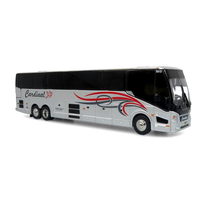 Iconic Replicas 87-0475 1:87 Cardinal Transportation Prevost H3-45 Coach Diecast