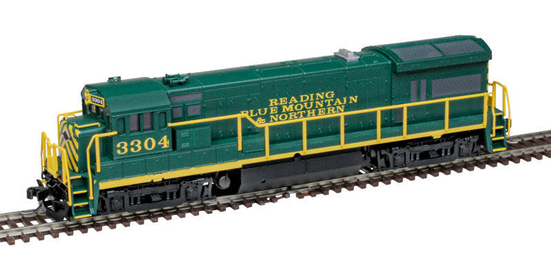Atlas 40005943 N Reading & Northern Silver U33B Diesel Locomotive #3301