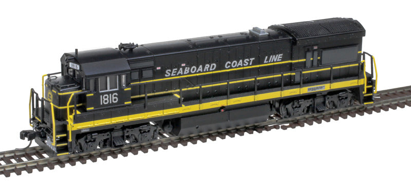 Atlas 40005938 N Seaboard Coast Line Gold U36B Locomotive #1816