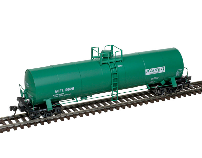 Atlas 20007557 HO Kaiser Chemicals ACF 17,360 Gallon Tank Car ACFX #19629