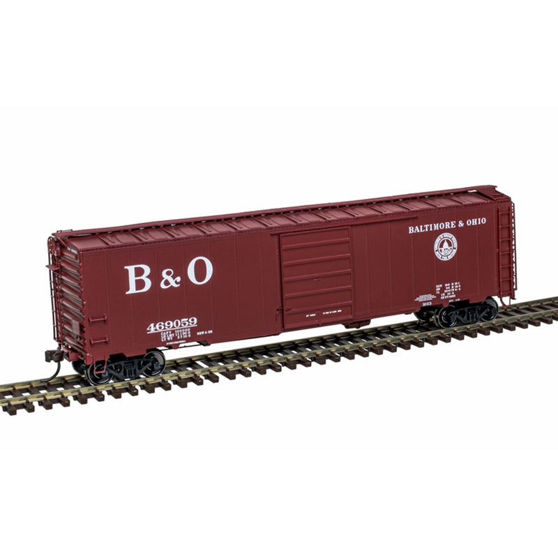 Atlas 20007519 HO Baltimore & Ohio 50' Postwar Single Door Boxcar #469059