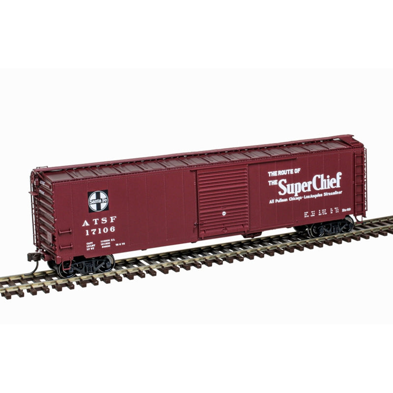 Atlas 20007525 HO Santa Fe 50' Postwar Single Door Boxcar #17106