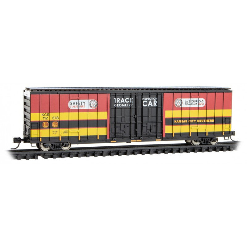Micro-Trains 12300090 N KCS Track Inspection 60' Box Car #112378 LN/Box