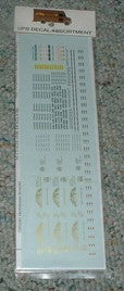 Pen-Bay Equipment Co. AD-68 UPS Assortment Decal Set