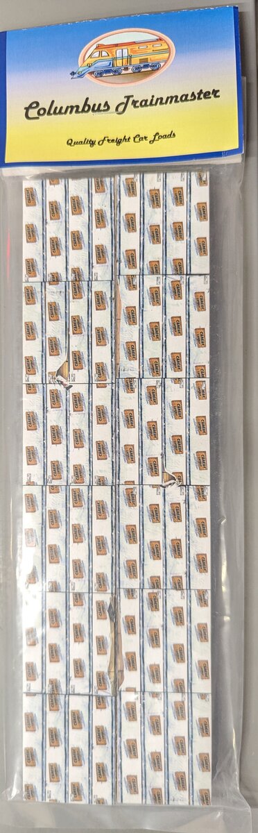 Columbus Trainmaster H72099 Freight Car Loads Carrier Lumber 12'