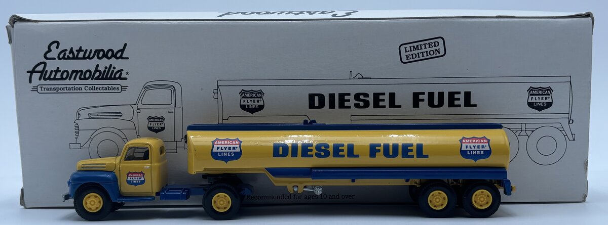 AHL 3001 1/64 Eastwood Automobilia American Flyer Lines Diesel Fuel Tanker Truck