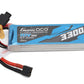 Gens Ace 333S45T3GT G-Tech Smart 3S LiPo Battery 45C with Universal Connector