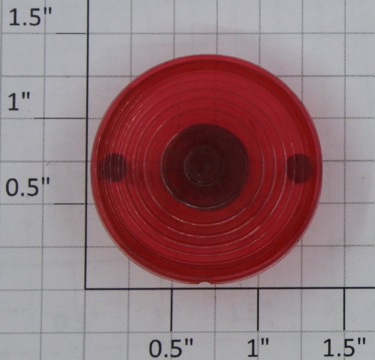 Colber 116-14 O Gauge Red Searchlight Beacon Lens