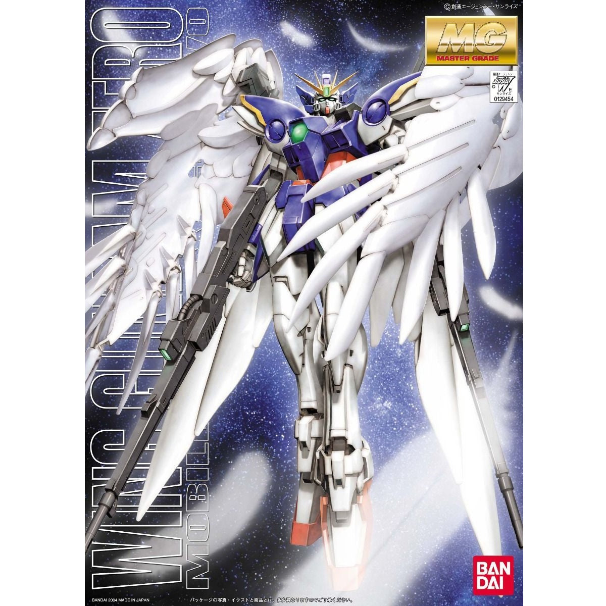 Bandai 5063541 1:100 MG XXXG-00W0 Wing Gundam Zero Plastic Model Kit