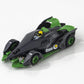 AFX 22064 HO Mega G+ Formula N #3 Silver/Green Slot Car