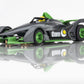 AFX 22064 HO Mega G+ Formula N #3 Silver/Green Slot Car
