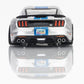 AFX 22099 HO Mega G+ 2022 Mustang GT500KR Silver/Blue Slot Car
