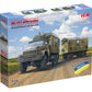 ICM 72817 1:72 ZiL-131 Truck with trailer Armed Forces of Ukraine Model Kit