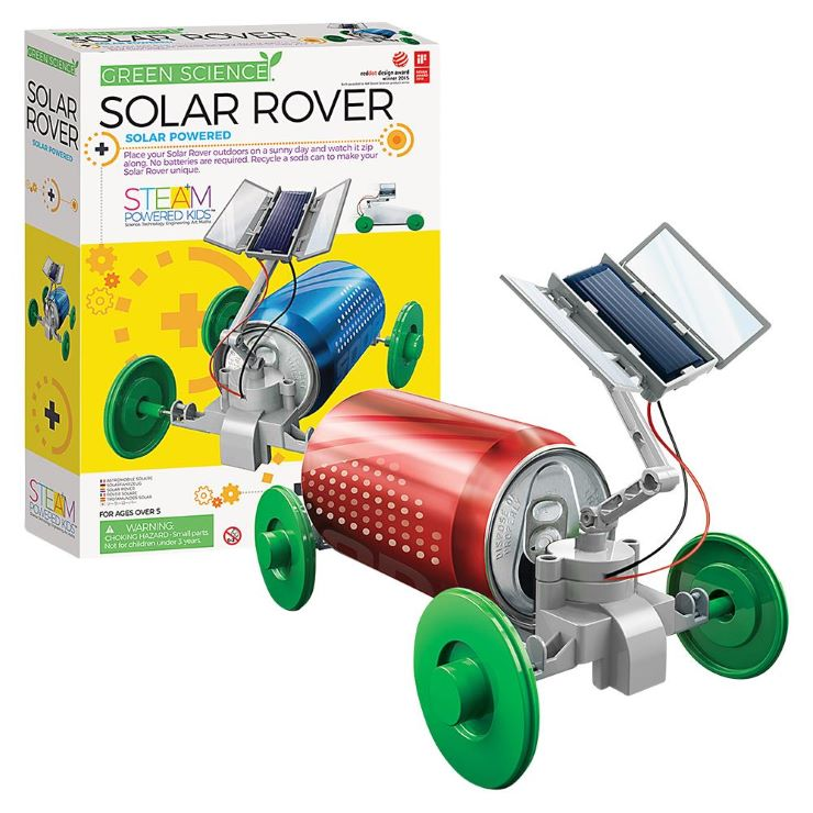 4M Project Kits 3286 Green Science: Soda Can Solar Rover Science Kit