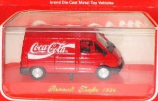 Coca-Cola 9616 1:43 Diecast 1994 Renault Trafic Delivery Van