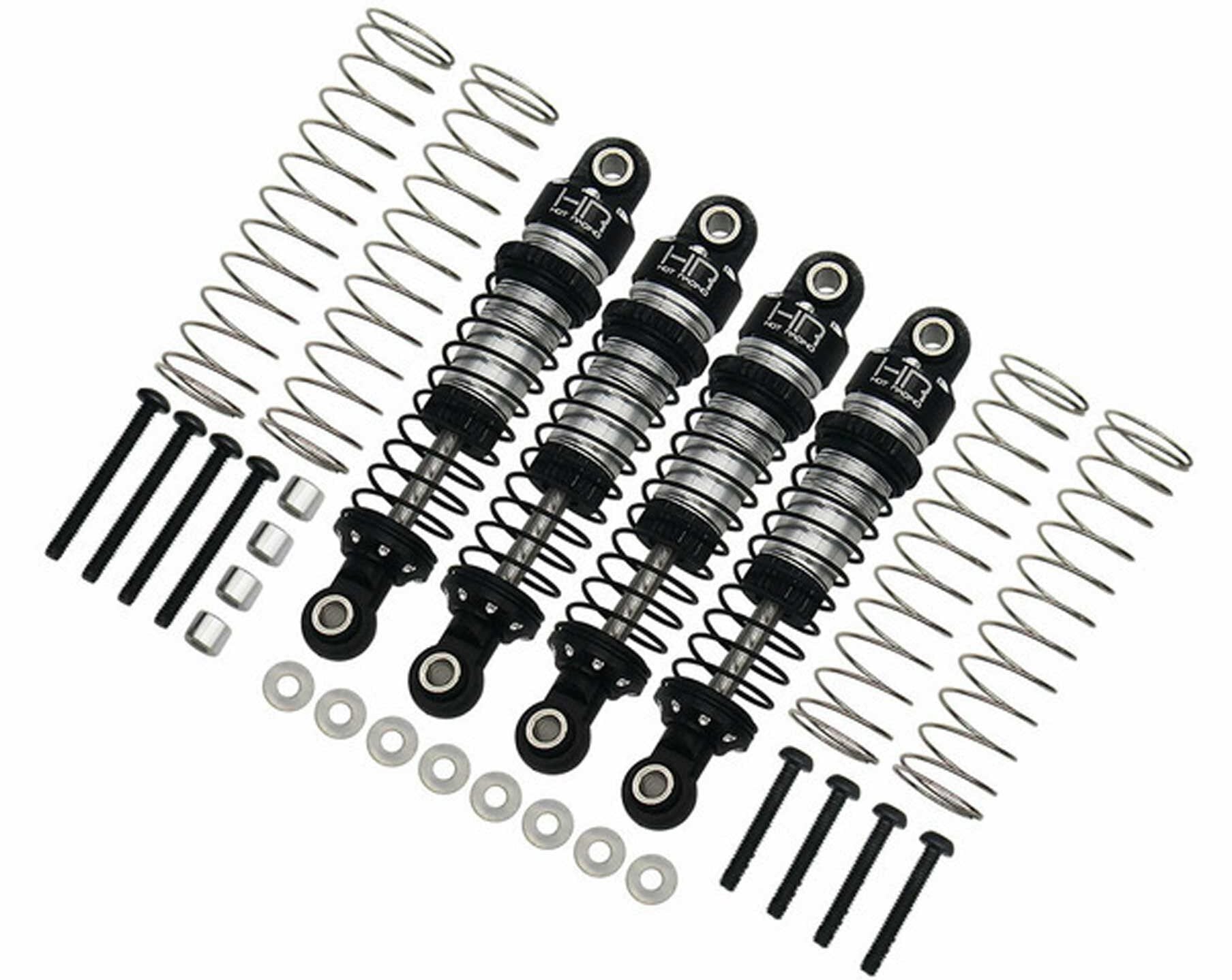 Hot Racing RACM51DP08 Ascent 18 Threaded Aluminum Shocks Full Set