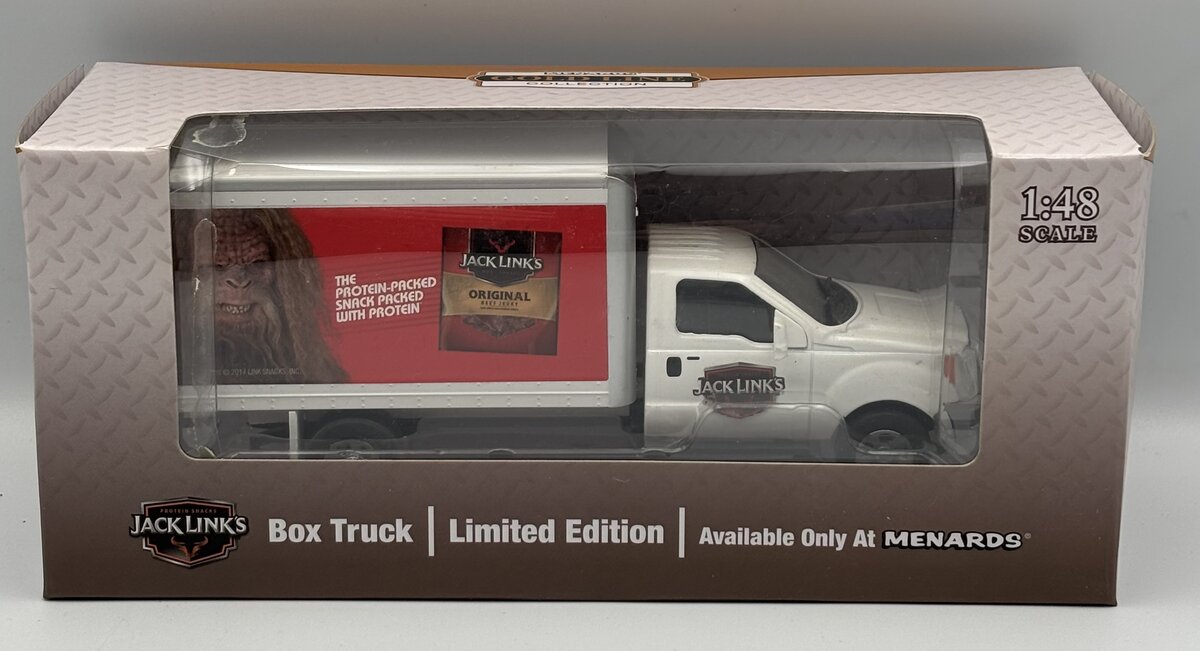 Menards 279-4214 1:48 Jack Link''s Box Truck Limited Edition Diecast
