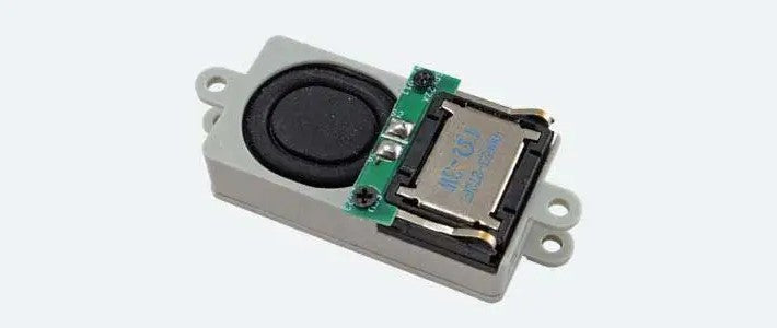 ESU 50348 4 Ohm Rectangular Speaker with Enclosure