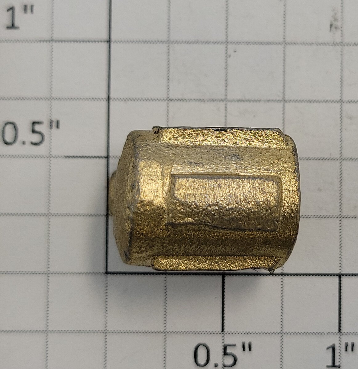 Lionel SH-2 Large Brass Painted Diecast Headlight