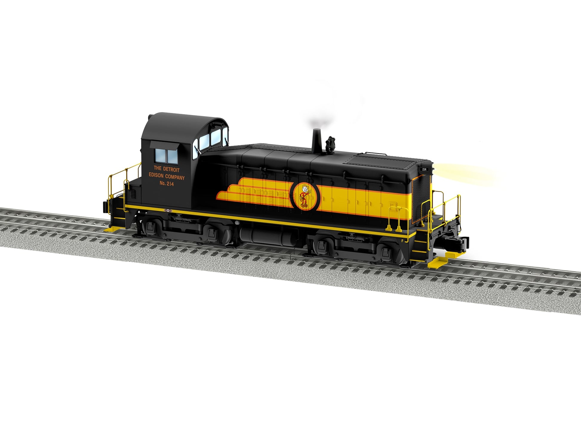 Lionel 2433670 O Detroit Edison Legacy SW8 Diesel Locomotive #214