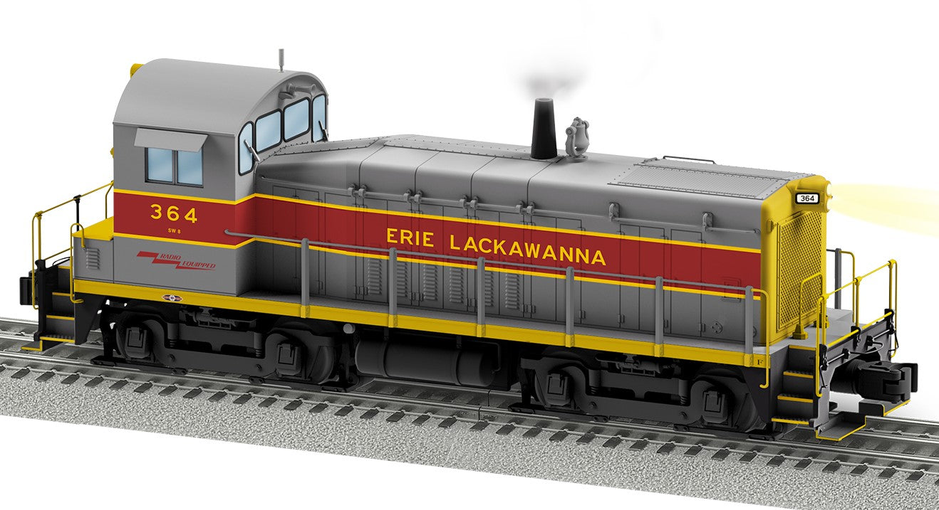 Lionel 2433680 O Erie Lackawanna Legacy SW8 Diesel Locomotive #364
