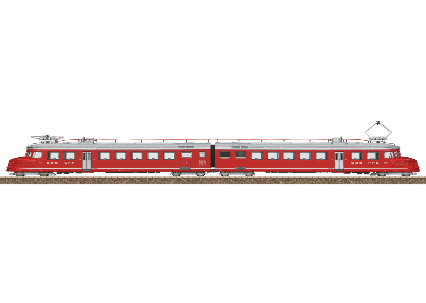Trix 25260 HO Swiss Federal Railways Class RAe 4/8 Double Powered Rail Car
