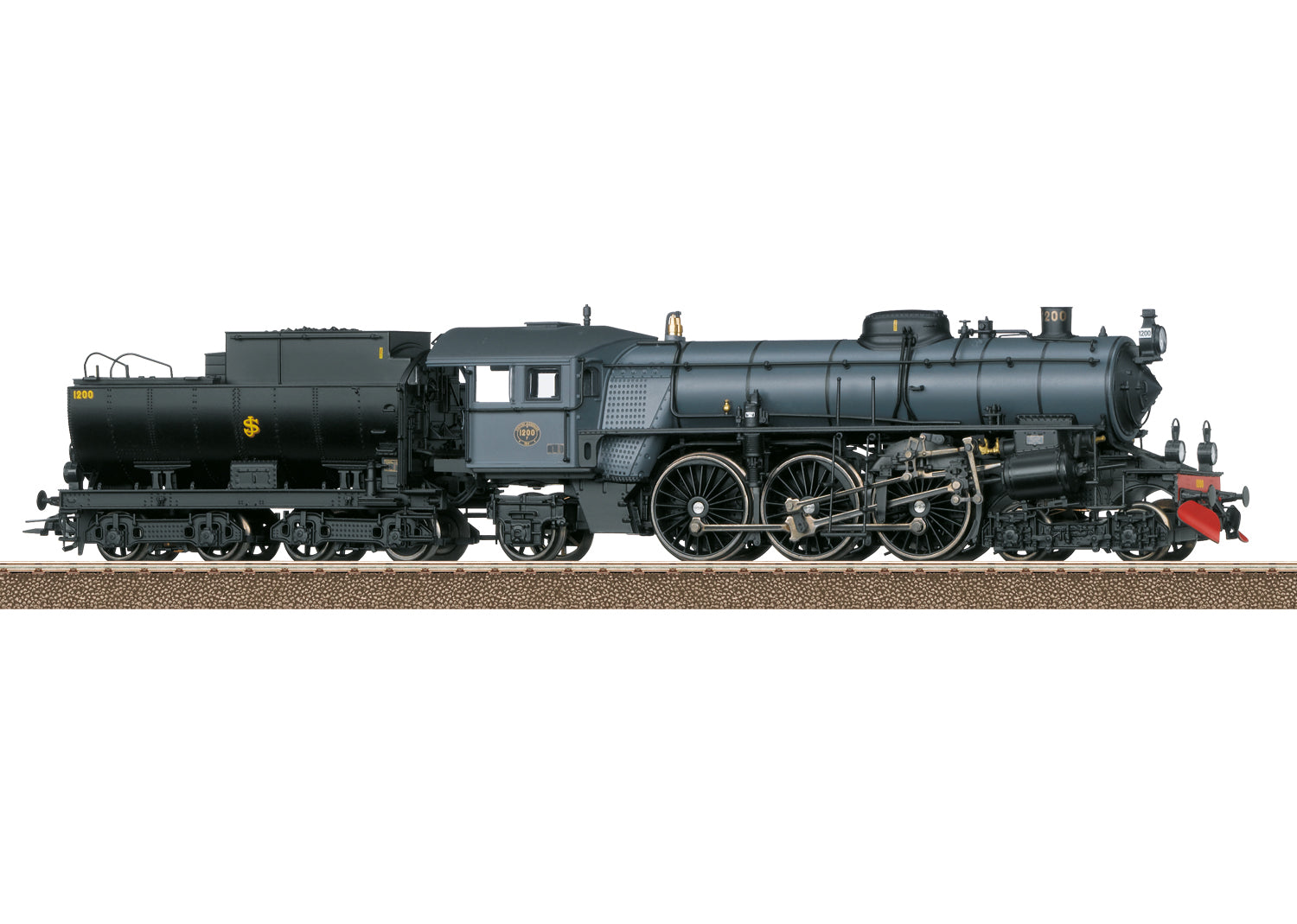 Trix 25490 HO Swedish State Railways Class F 1200 Steam Locomotive