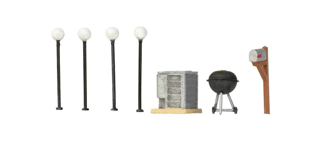 Walthers 933-4156 HO Mid-Century Modern Home Building Kit