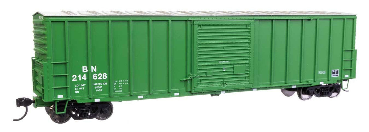 Walthers 910-46003 HO Burlington Northern 50' ACF Plate B Boxcar RTR #214628