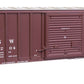 Walthers 910-46007 HO Chicago & North Western 50' ACF Plate B Boxcar RTR #155204