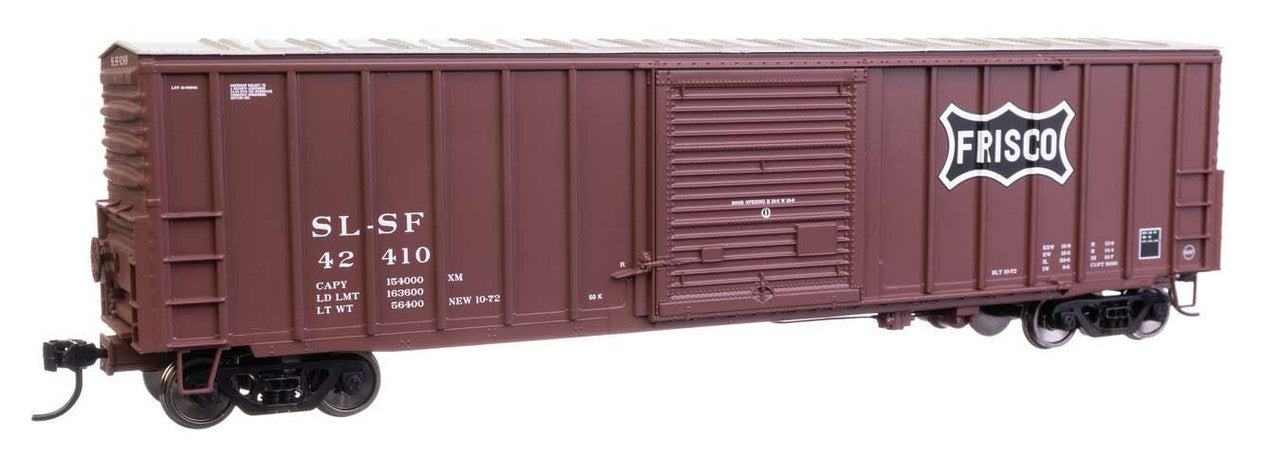 Walthers 910-46012 HO Frisco 50' ACF Plate B Boxcar Ready to Run #42410