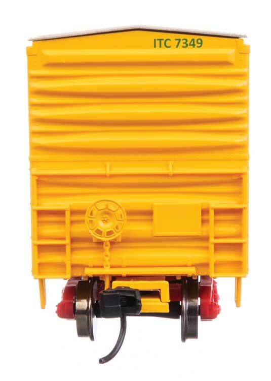 Walthers 910-46015 HO Illinois Terminal 50' ACF Plate B Boxcar RTR #7349