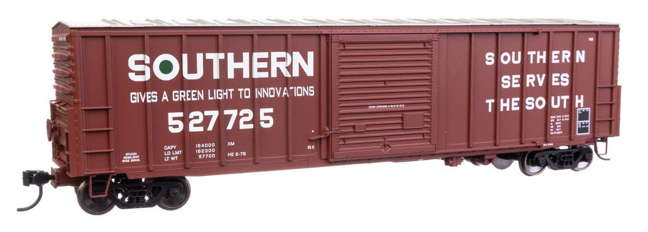 Walthers 910-46022 HO Southern Railway 50' ACF Plate B Boxcar #527725