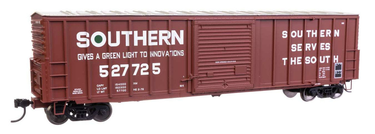 Walthers 910-46022 HO Southern Railway 50' ACF Plate B Boxcar #527725