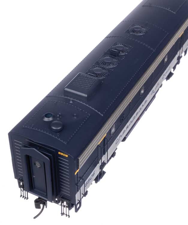 Walthers 920-42547 HO C&O EMD FP7 & F7B Diesel Loco - Sound & DCC #8009 & 8506