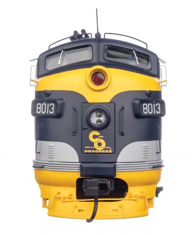 Walthers 920-42549 HO C&O EMD FP7 Diesel Loco - LokSound 5 Sound & DCC #8013 NIB