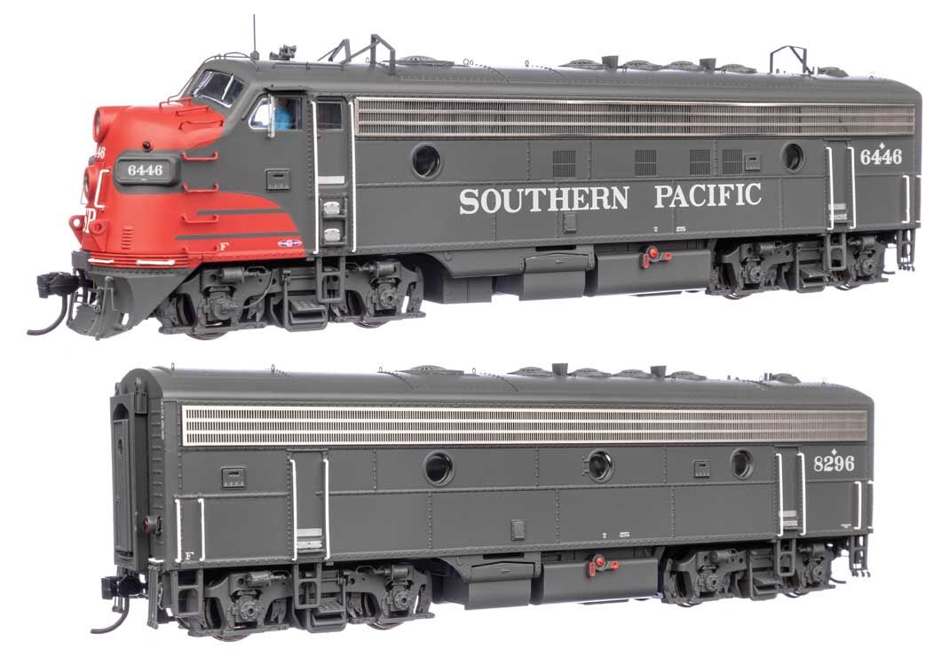 Walthers 920-42558 HO SP EMD FP7 & F7B Diesel Loco - Sound & DCC #6446 & 8296