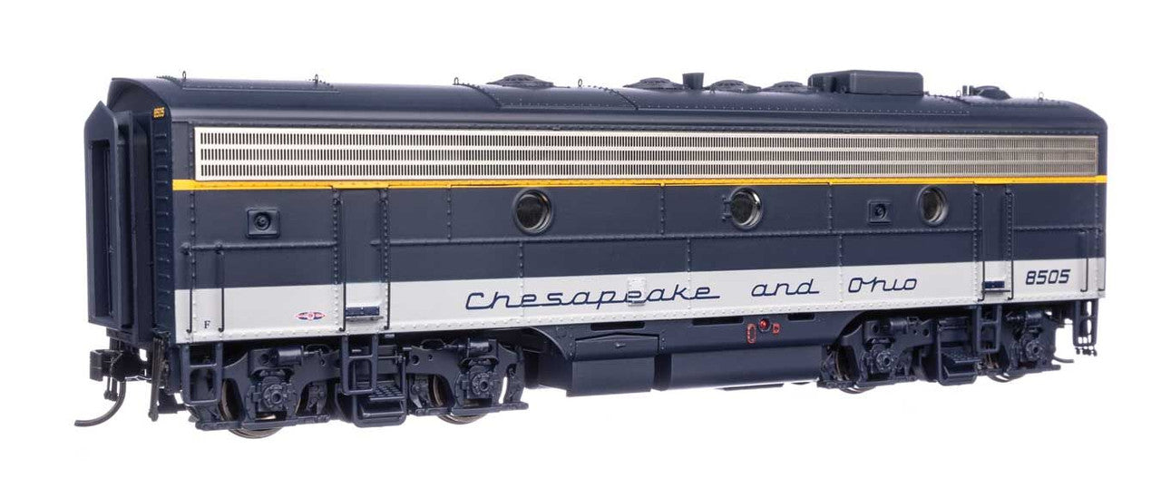 Walthers 920-49546 HO C&O EMD FP7 & F7B Diesel Loco - Standard DC