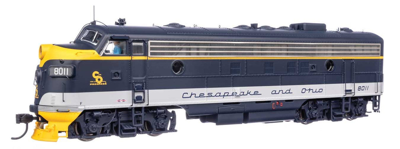 Walthers 920-49549 HO C&O EMD FP7 Diesel Locomotive - Standard DC #8011 LN/Box