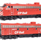 Walthers 920-49551 HO CP EMD FP7 & F7B Diesel Loco - Standard DC #4070 & 4477