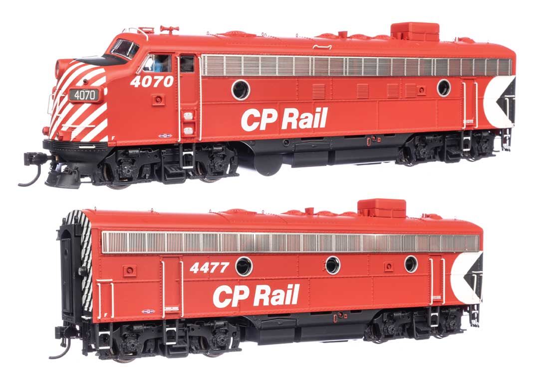 Walthers 920-49551 HO CP EMD FP7 & F7B Diesel Loco - Standard DC #4070 & 4477