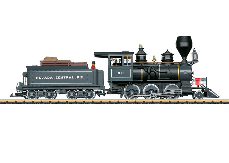 LGB 20284 G Nevada Central Railroad Mogul Steam Locomotive