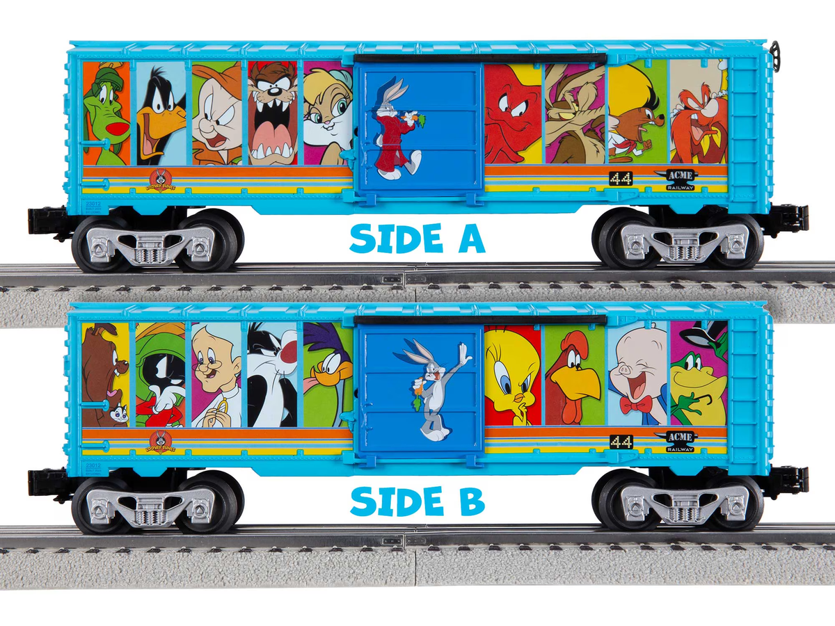 Lionel 2423010 Looney Tunes O Gauge LionChief Diesel Freight Starter Set with BT