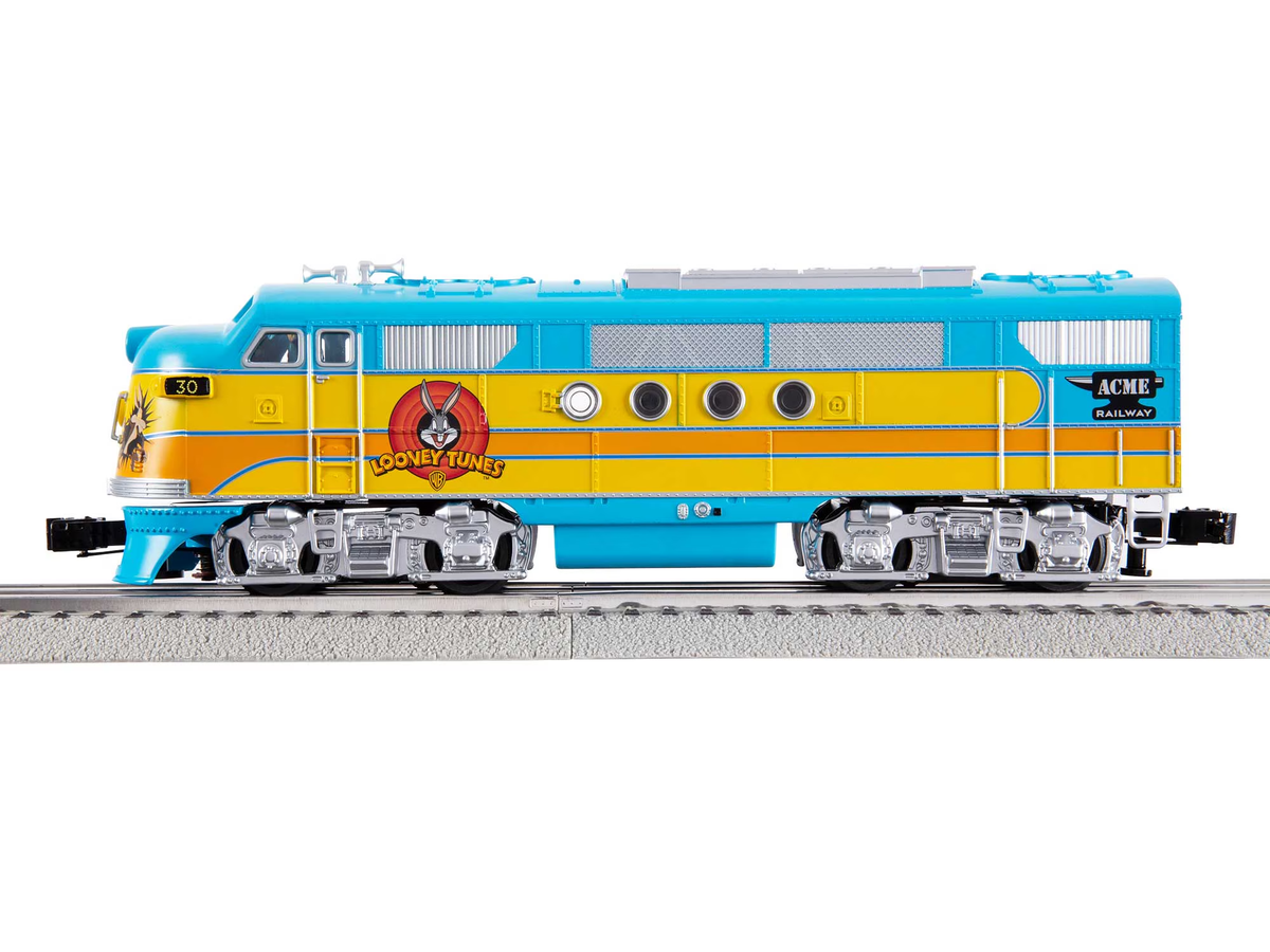 Lionel 2423010 Looney Tunes O Gauge LionChief Diesel Freight Starter Set with BT