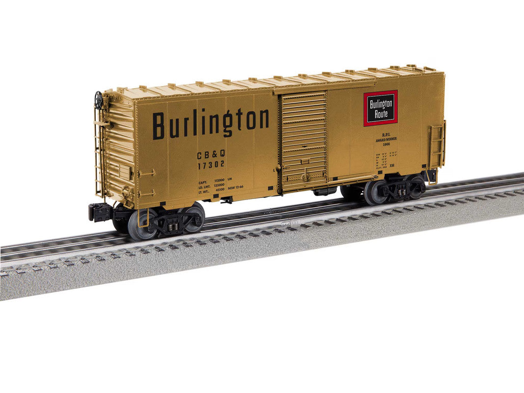Lionel 2426020 O Chicago Burlington & Quincy Freightsounds Ps-1 Boxcar #17302