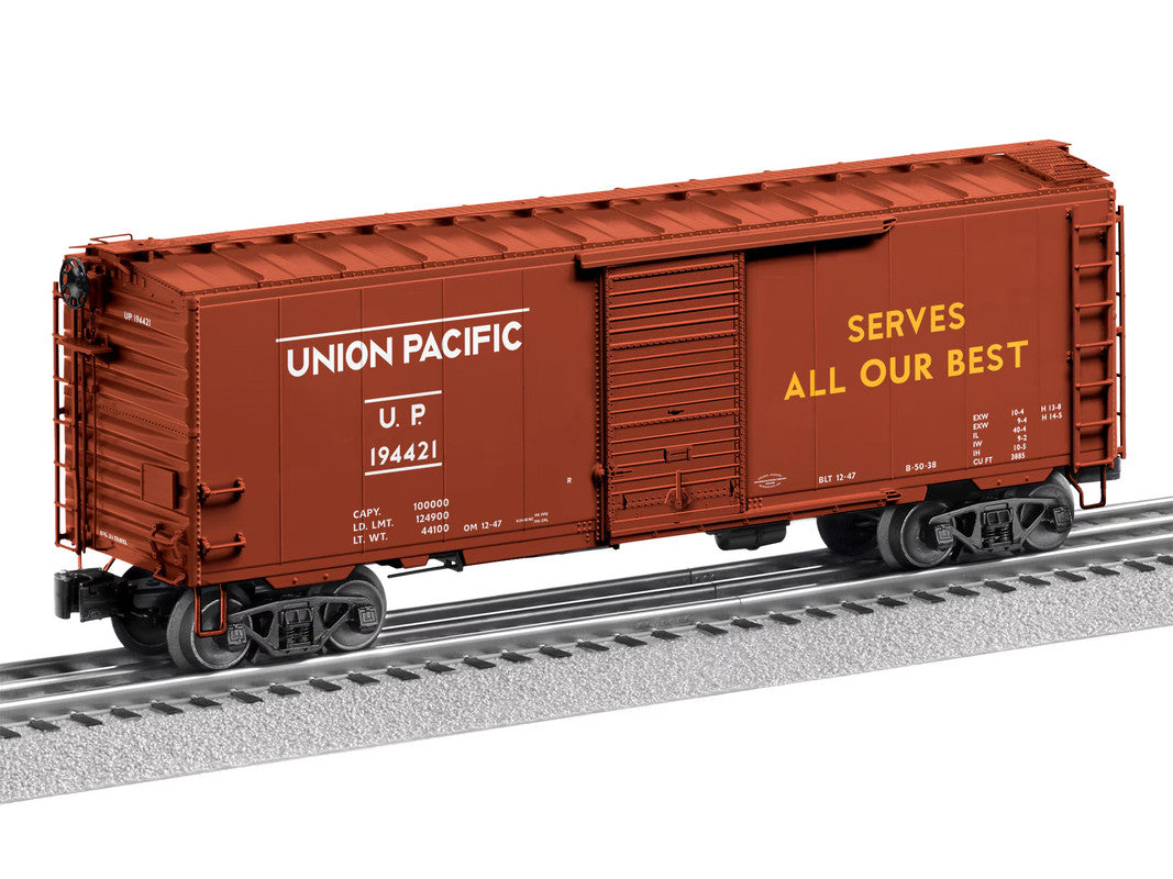 Lionel 2426090 O Union Pacific Look Dad WWII PS-1 Freightsounds Boxcar